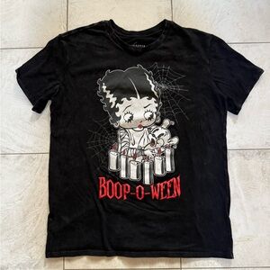 Black Boop-O-Ween T-Shirt